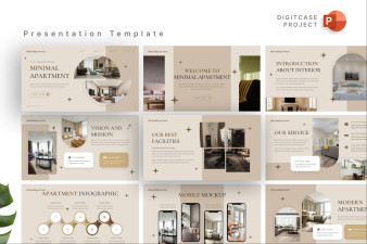 Minimalist Apartment PowerPoint Template